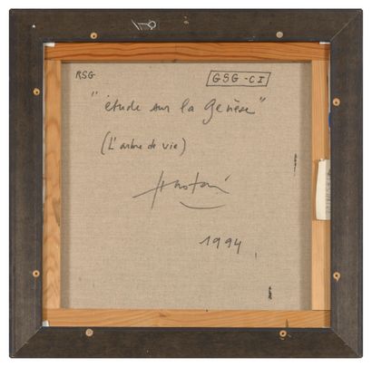 Claude HASTAIRE (1946)
Etude sur la Genèse,...