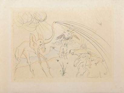 Salvador DALI (1904-1989)
Les Animaux malades...