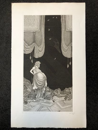 Michel ESTEBE (1954)
Lot de cinq eaux-fortes...