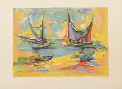Jean CARZOU (1907-2000)
New-York, 1975.

Lithographie...
