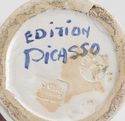 D'après Pablo PICASSO & MADOURA

Pichet Hibou.




En...