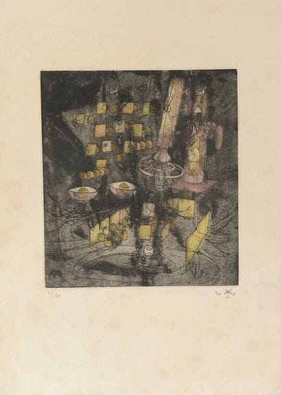 ROBERTO MATTA (1911-2002)
Sans titre.

Eau-forte...