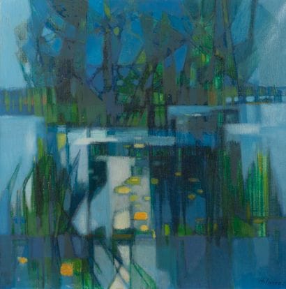 Camille HILAIRE (1916-2004)
L'Étang.

Huile...