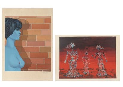 Félix Labisse (1905-1982)
Sans titre.

Lithographie...