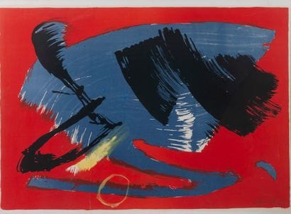 Gerard SCHNEIDER (1896-1986)
Sans titre,...