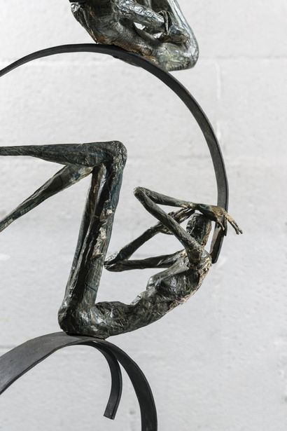 Betty HANNS (1960)
Chacun sa bulle. 2005

Métal...