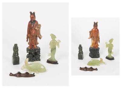 CHINE, début du XXème siècle
- Homme debout...