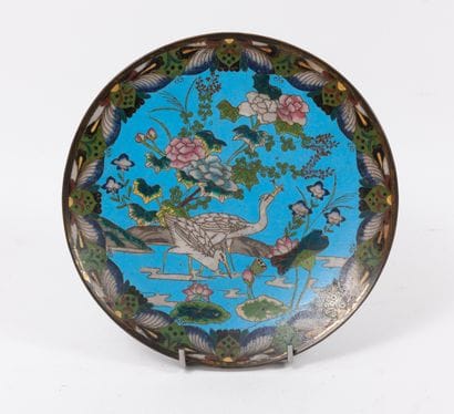 CHINE, fi du XIXème-début du XXème siècle
Assiette...