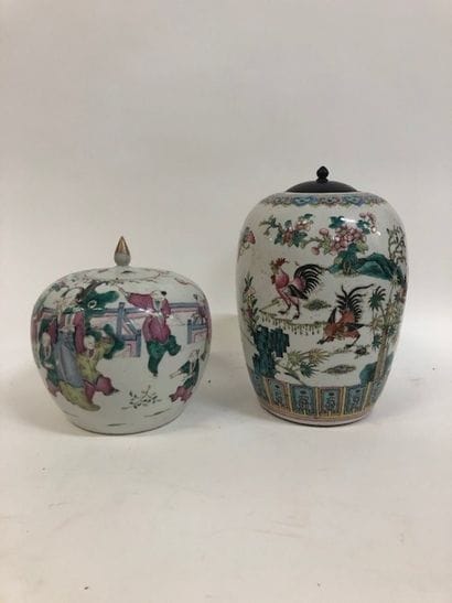 CHINE, début du XXème siècle
- Pot à gingembre...