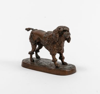 Caniche.

Epreuve en régule patiné.

H. :...