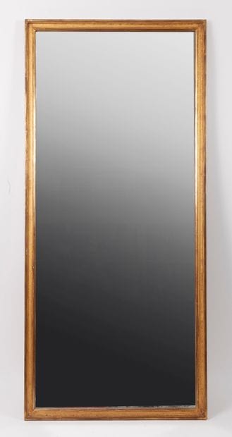 Miroir rectangulaire avec encadrement en...