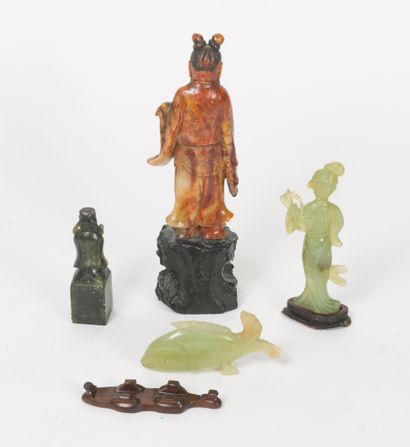 CHINE, début du XXème siècle
- Homme debout...