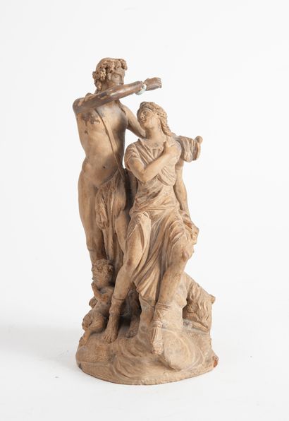 Ecole du XIXème siècle
Couple mythologique...