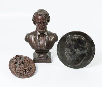 D'après TRAVANA (?)
Buste du Président Lincoln.

Epreuve...