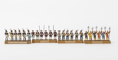 C.B.G Made in France 
Set of twenty-four...
