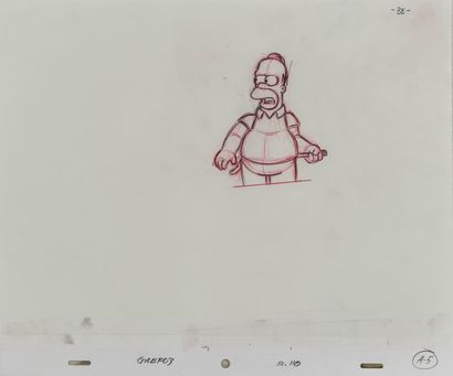 Studio Matt GROENING
BE. 

Homer. The Simpsons.

Graphite...