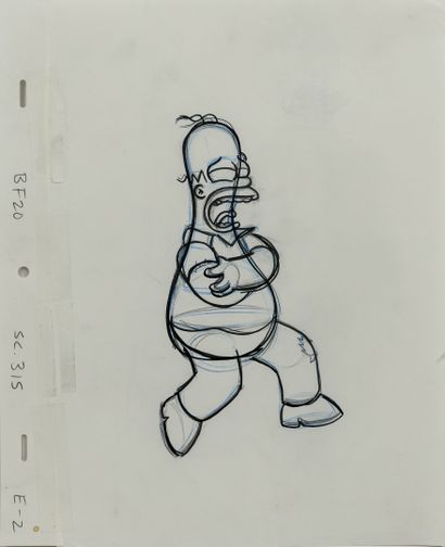 Studio Matt GROENING
Homer. The Simpsons.

Graphite,...