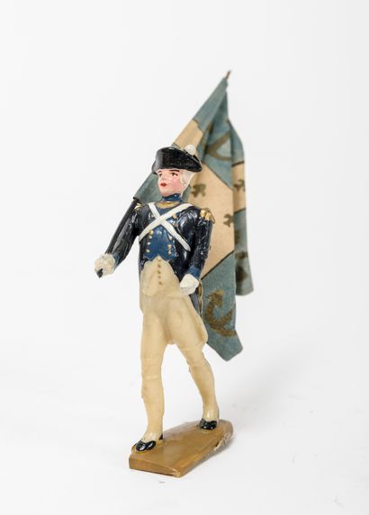 Strong lot of small soldiers and flag bearers.

In...