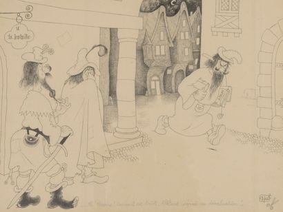 Albert DUBOUT (1905-1976)
Ah, my lord! How...