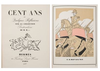 HERMÈS Sellier
Cent ans ou Quelques réflexions...