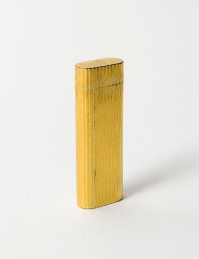Muste de CARTIER, Paris
Gold-plated grooved...