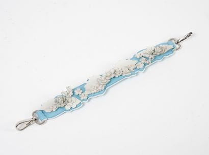 FENDI Roma
Bag shoulder strap in sky blue...