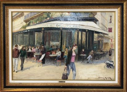 William MERCIER (1939)
Le café de Flore.

Huile...