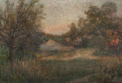 Louis Hilaire CARRAND (1821-1899)
Paysage...