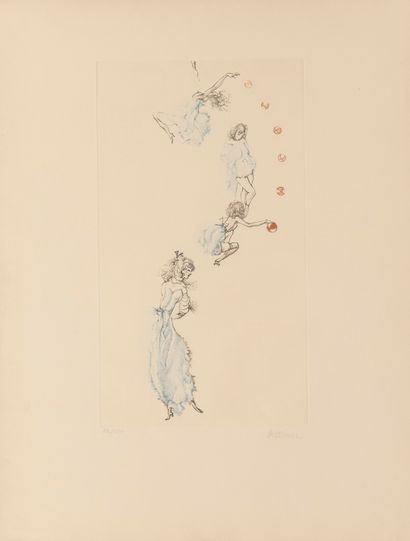 Hans BELLMER (1902-1975)
Sans titre.

Deux...