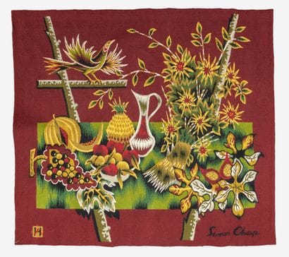 Simon CHAYE (1930)
Le bouquet. 

Tapisserie...
