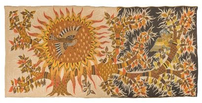 Michèle RAY (1933)
Jour et nuit. 

Tapisserie...