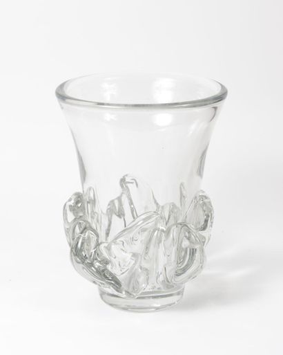 DAUM, Nancy, France
Grand vase en cristal...