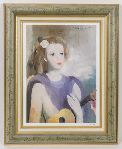 D'après Marie LAURENCIN
Young girl with a...