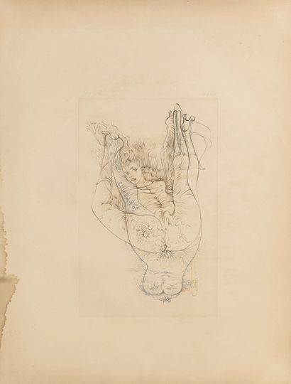 Hans BELLMER (1902-1975)
Sans titre.

Deux...