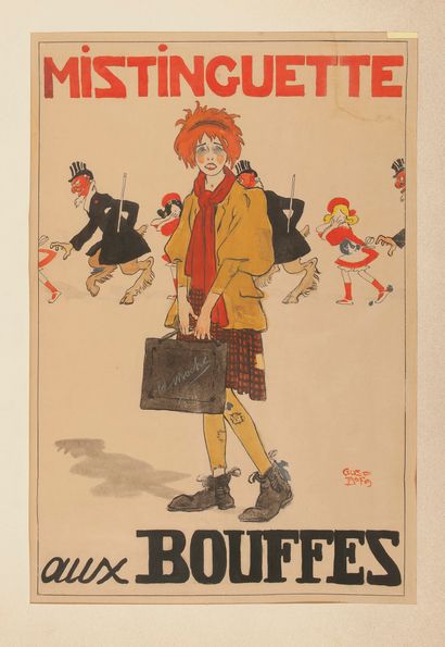 GUS BOFA (1883-1968)
Mistinguette at the...