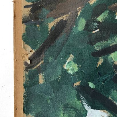 Louis CHARLOT (1878-1951)
Enclosed garden,...