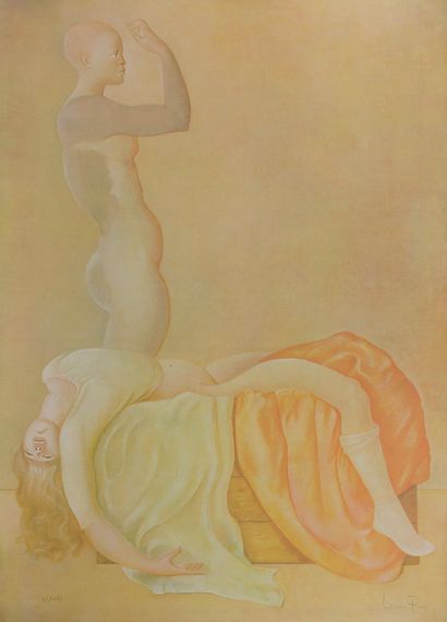 Léonor FINI (1907-1996)
Sans titre.

Lithographie...