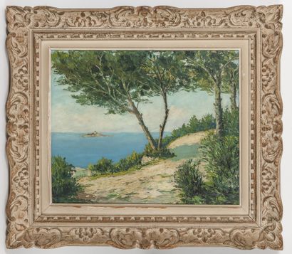 E. DOLLMANN (XXème siècle)
Le chemin du littoral...