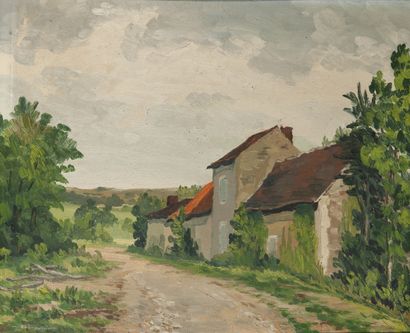 Jean JOLY (1900-1952)
Route des Chossins...