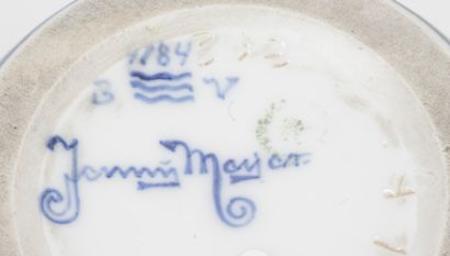 Jenny MEYER (1866-1927), Edition Royal Copenhague
Vase,...
