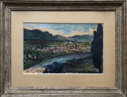 Charlotte COUYBA (1903-1988)
Vue de Brignoles,...