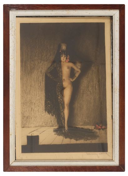 Louis ICART (1888-1950)
Conchita, 1929.

Drypoint...