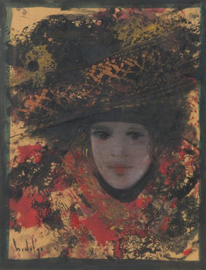 Joaquim HIDALGO PAGES (1933-2011)
Le rouge...