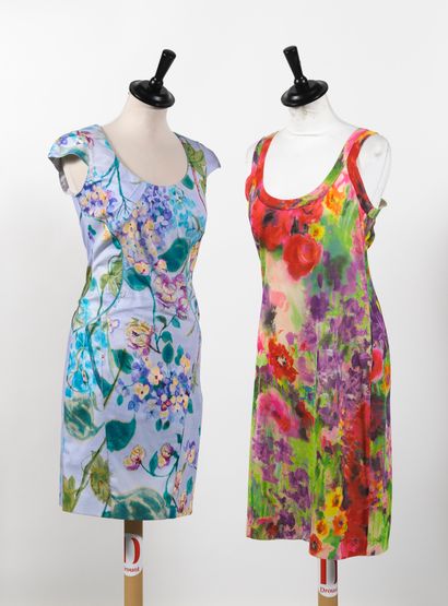 BLUMARINE
Lot including:

- Polyester and...