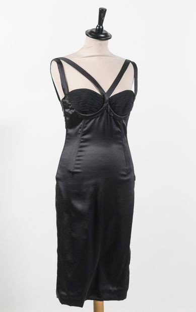 DOLCE & GABBANA
Straight, midi-length, cross-strap...