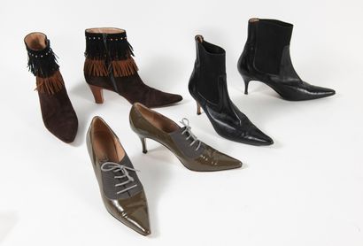 JET SET Paris
Lot comprenant trois paires...