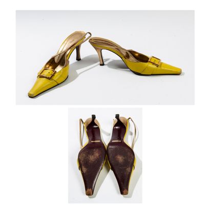 DOLCE & GABBANA
Paire d'escarpins à talon...