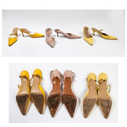 JET SET Paris
Lot de trois paires d'escarpins...