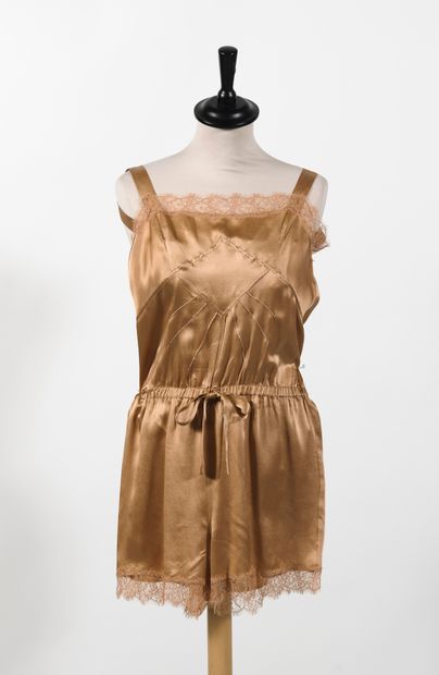 DOLCE & GABBANA
Silk satin jumpsuit in pinkish...