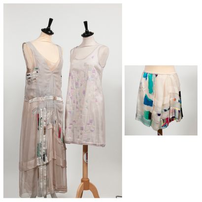CHLOE
Lot including: 

- Acetate, polyamide...